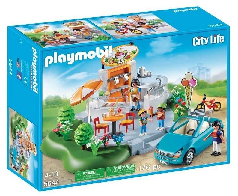 PLAYMOBIL 5644 GRAN HELADERIA CON COCHE
