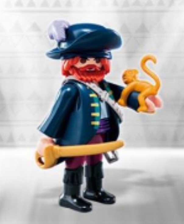 SERIE 10 FIGURA PIRATA