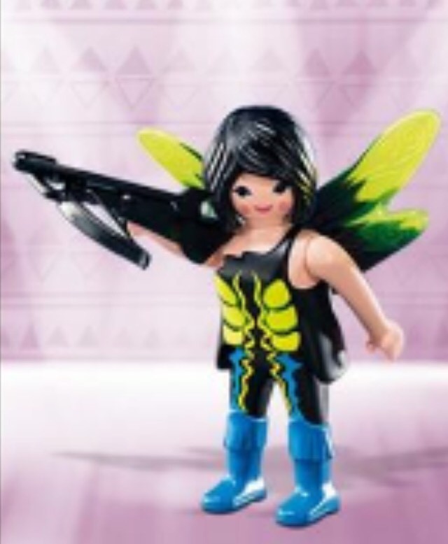 SOBRES SERIE 10 FIGURA HADA CON BALLESTA