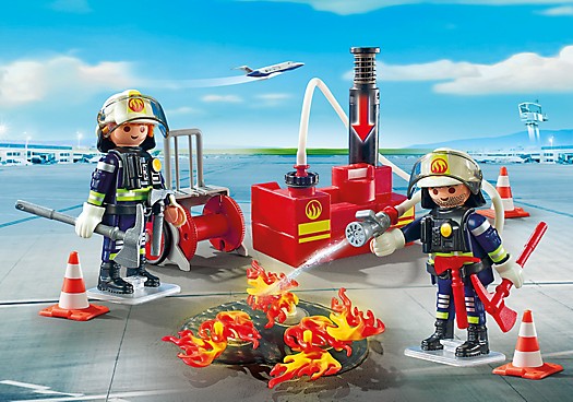 5397 PAREJA DE BOMBEROS DEL AEROPUERTO