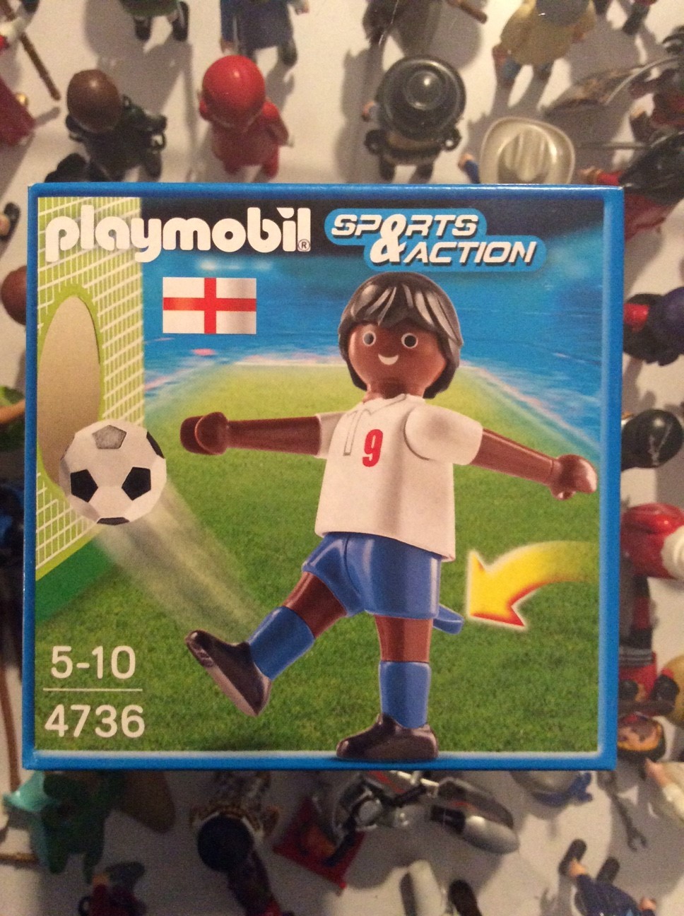 PLAYMOBIL 4736 JUGADOR CLASICO SELECCION INGLESA