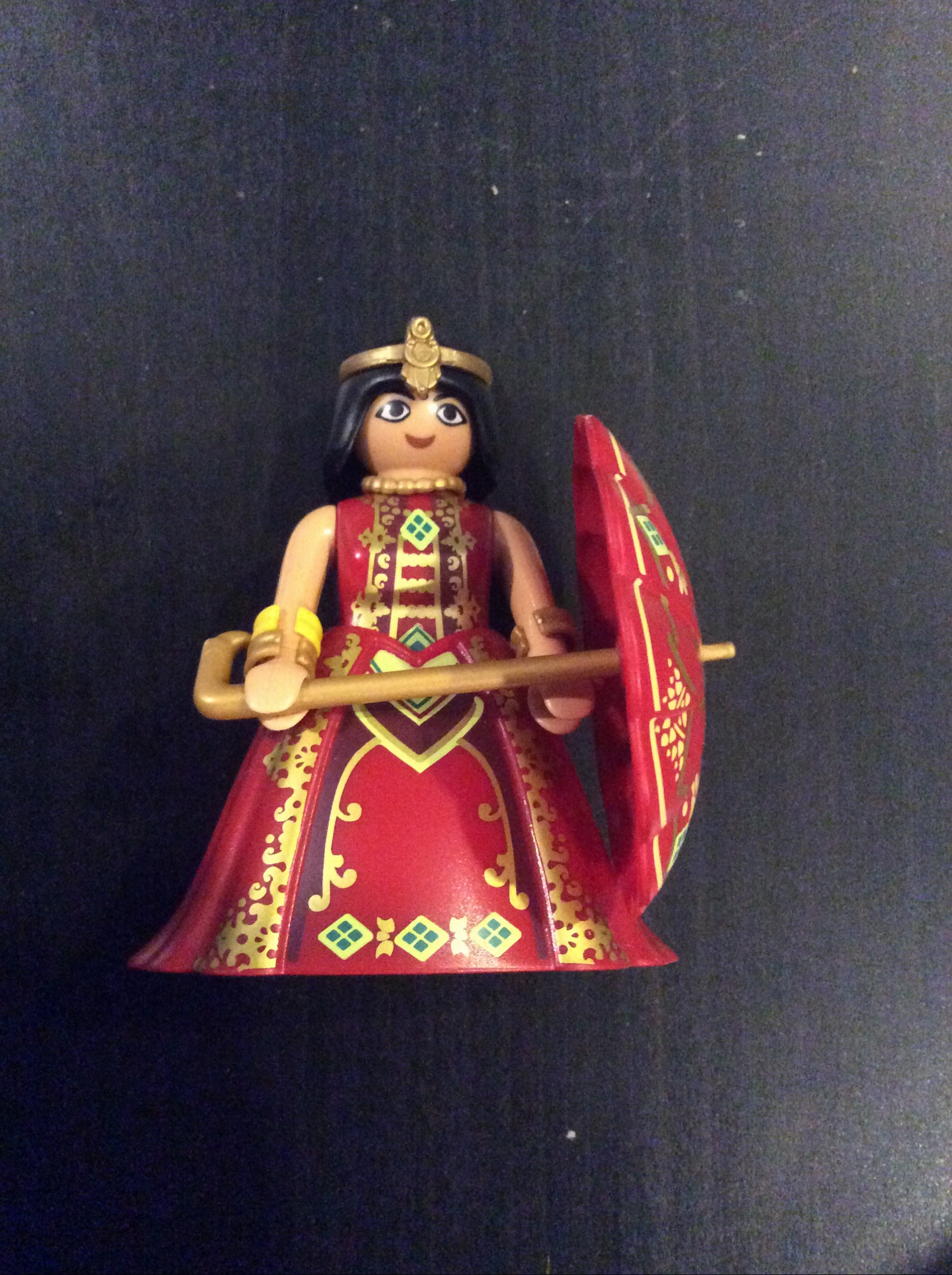 PLAYMOBIL FIGURA INDU CON PARAGUAS