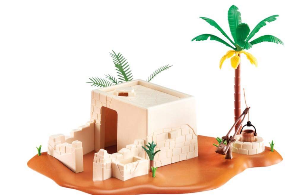 CASA EGIPCIA EN BOLSA ORIGINAL DE PLAYMOBIL