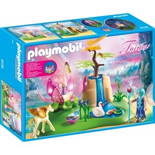 9135 HADA CON ANIMALES EN LA CASCADA ( PREVENTA )