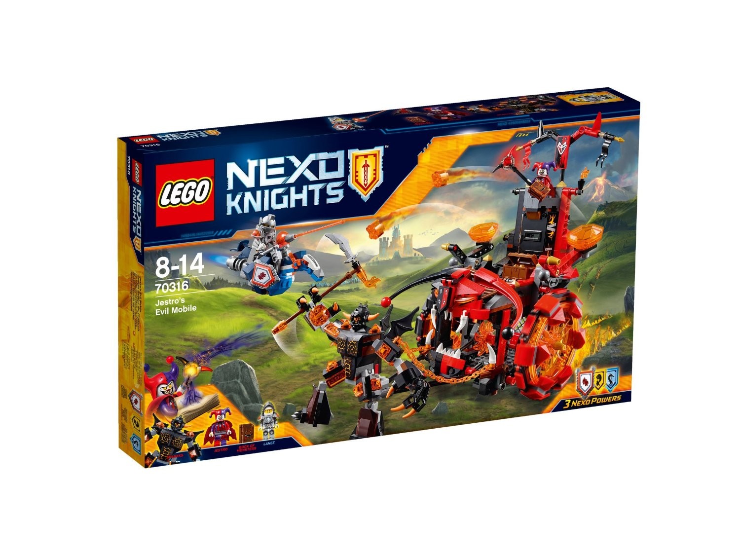 LEGO NEOX KNIGHTS 70316 VEHICULO MALVADO DE JESTRE