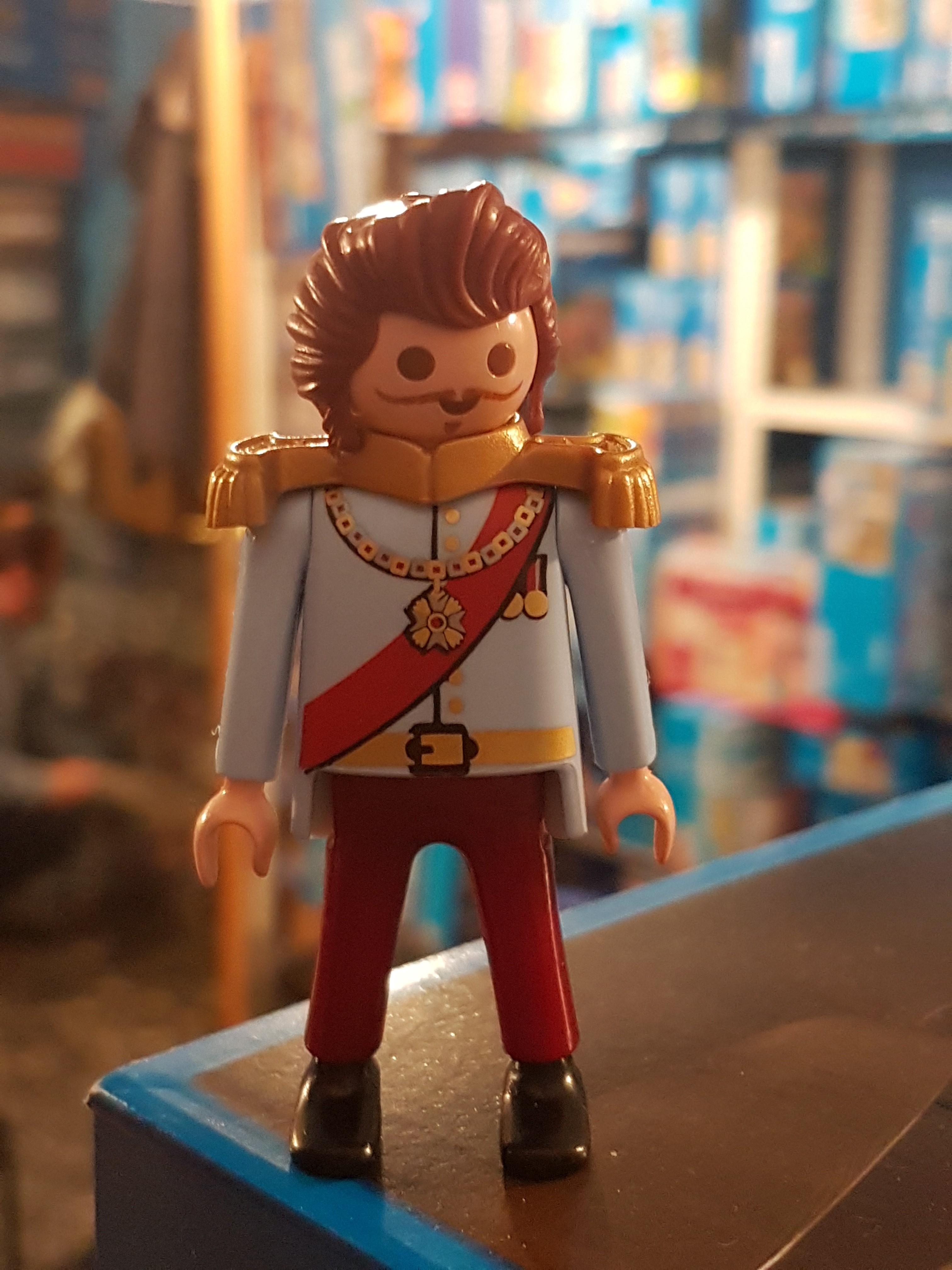 PLAYMOBIL FIGURA PRÍNCIPE MEDIEVAL