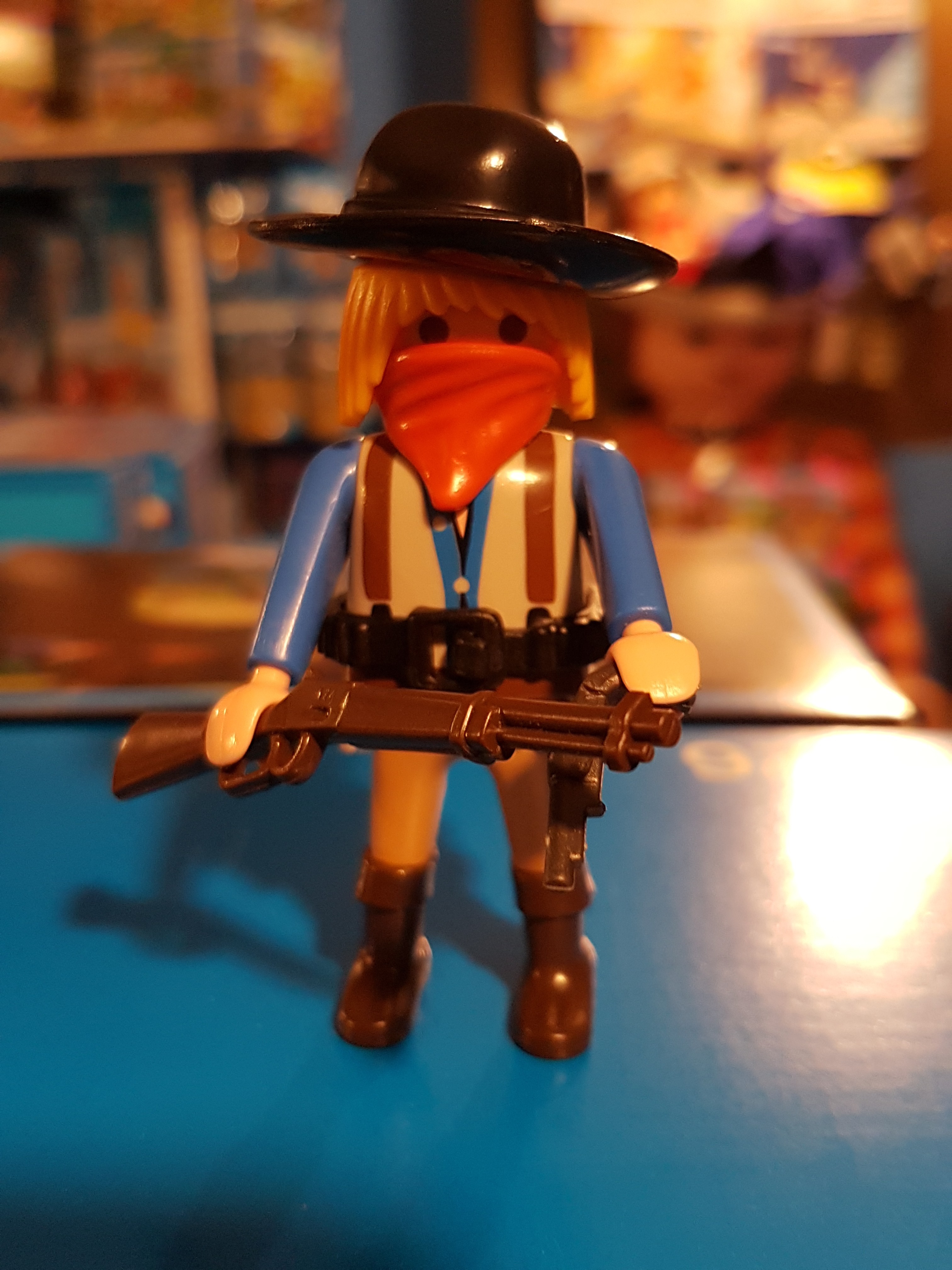 PLAYMOBIL FIGURA BANDIDO DEL OESTE