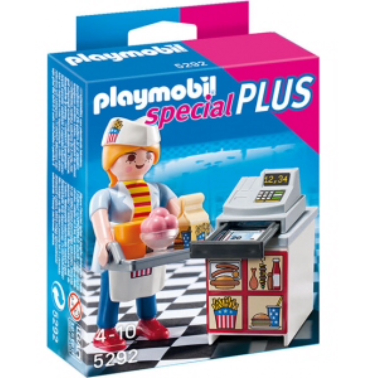 PLAYMOBIL ESPECIAL PLUS 5292 CAMARERA USA