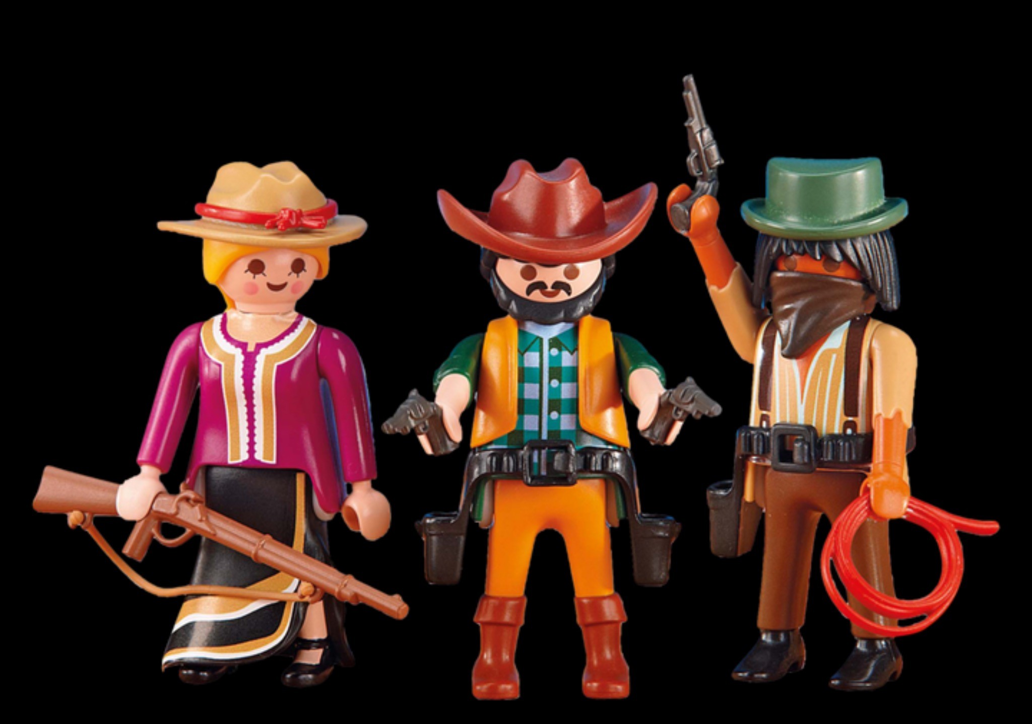 PLAYMOBIL 6278 TRÍO DE FORASTEROS EN BOLSA ORIGINAL
