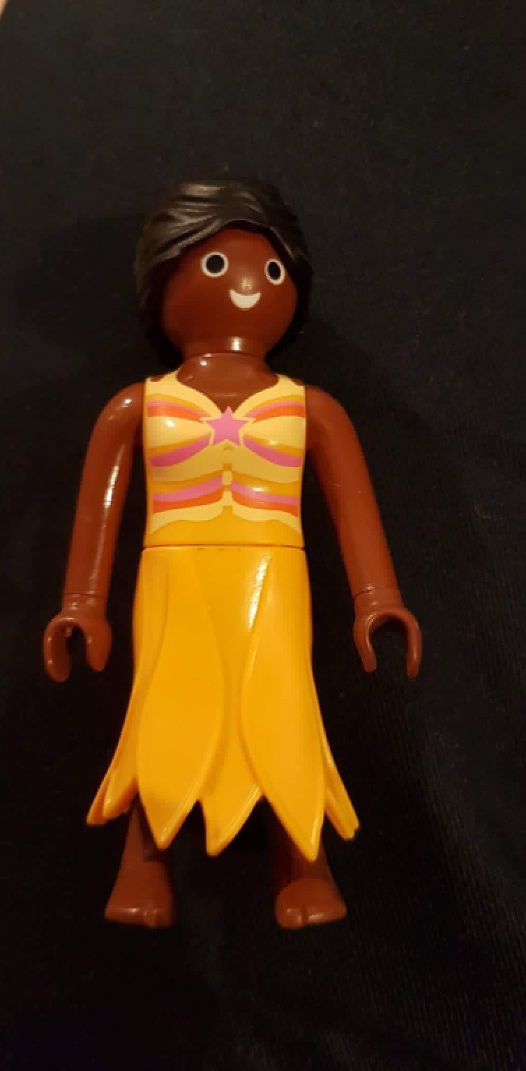 PLAYMOBIL FIGURA BAILARINA NEGRA