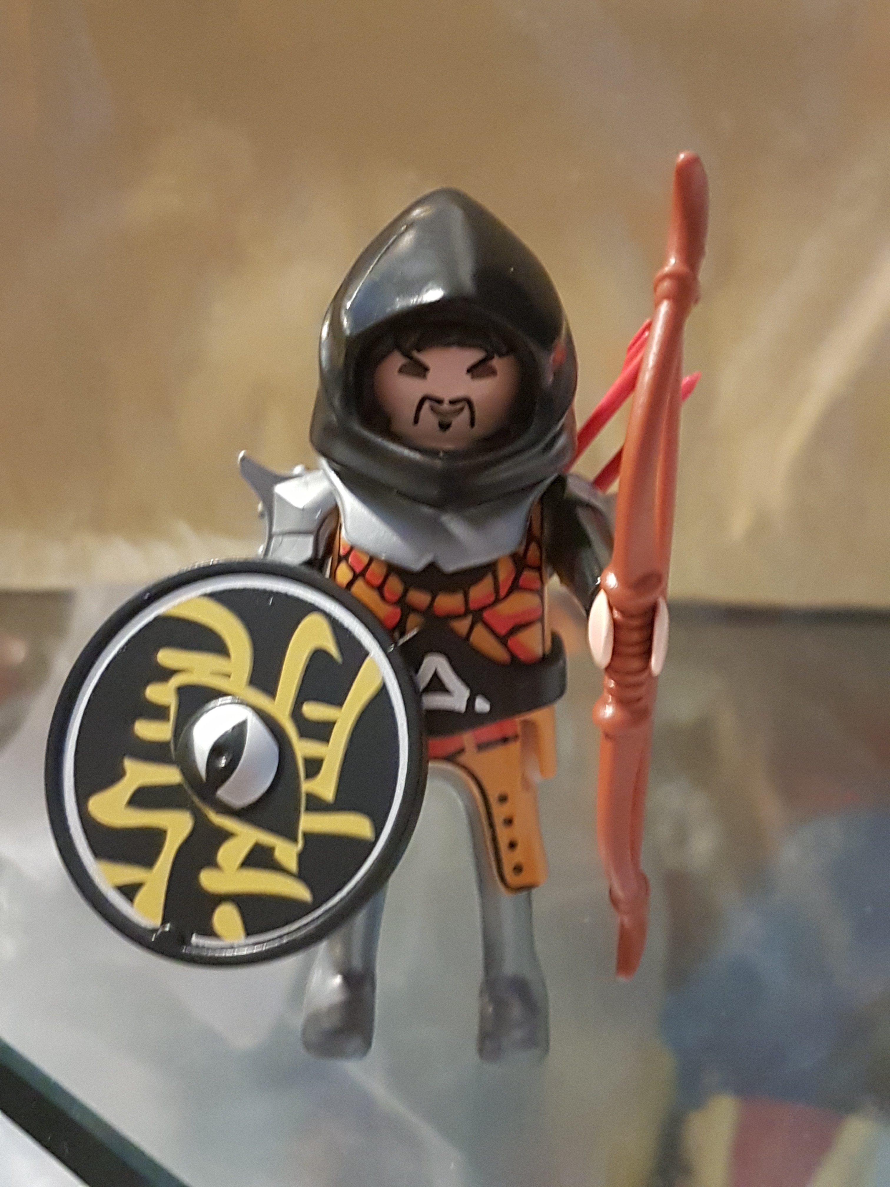 PLAYMOBIL FIGURA SAMURAI ARMADO