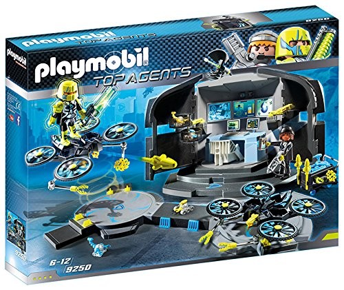 PLAYMOBIL 9250 CENTRO DE COMANDO DEL DOCTOR DRONE