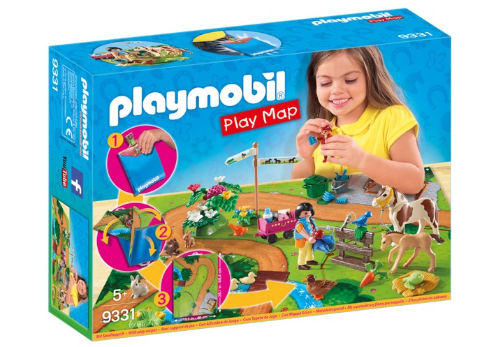 PLAYMOBIL 9231 PLAYMAP CABALLOS