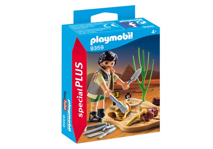 PLAYMOBIL ESPECIAL PLUS 9359 ARQUEÓLOGO