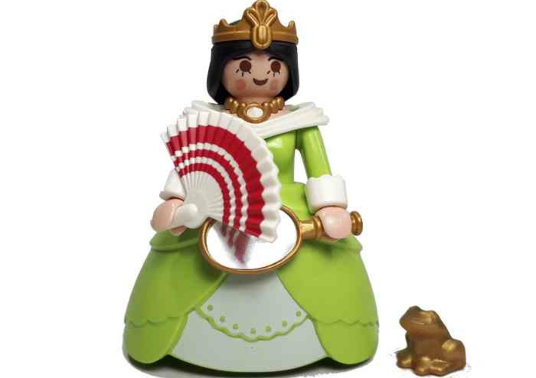 PLAYMOBIL PRINCESA CON ESPEJO Y RANA EN BOLSA ORIGINAL
