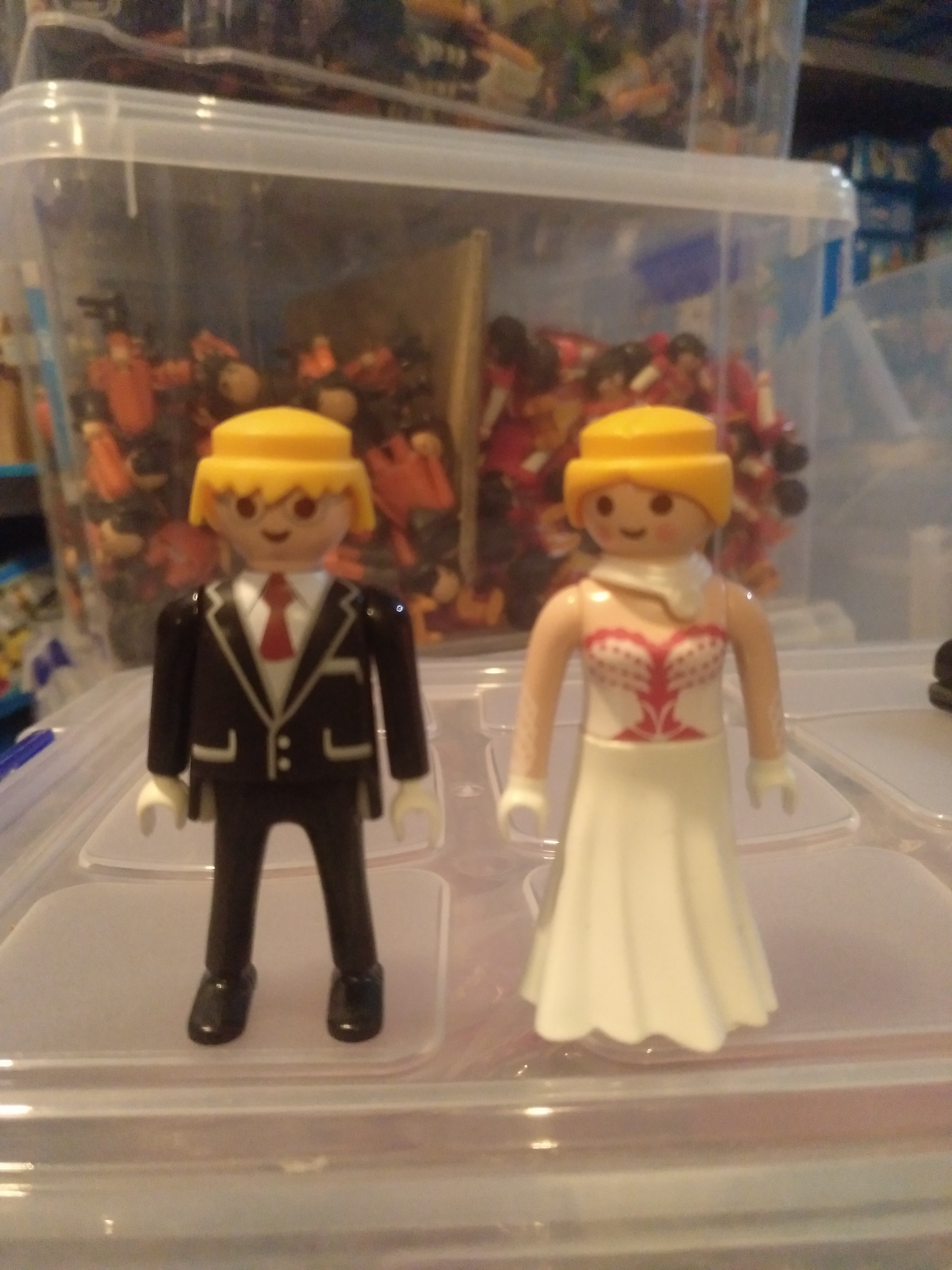 PLAYMOBIL FIGURAS PAREJA DE NOVIOS