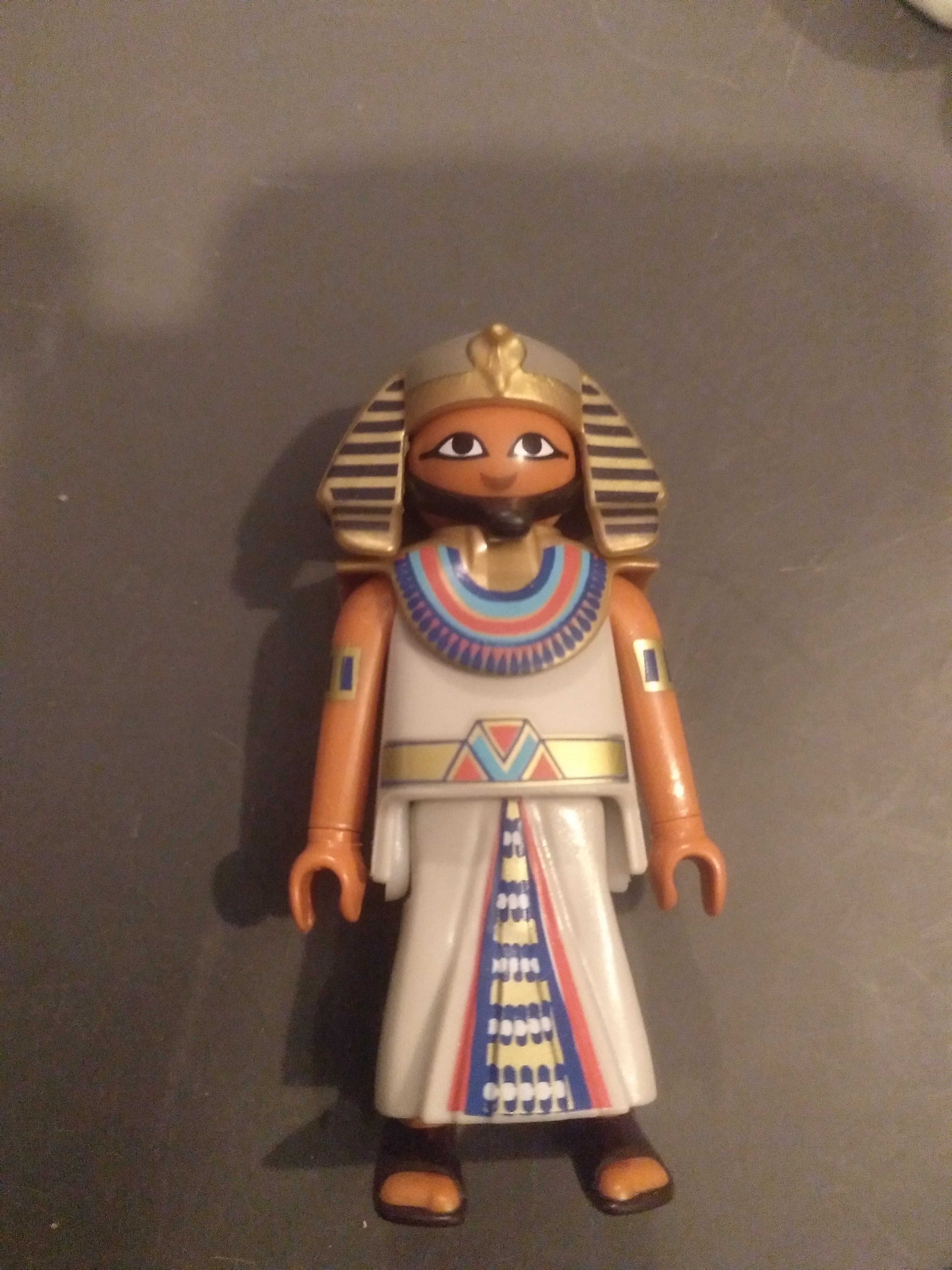 PLAYMOBIL FIGURA SACERDOTE EGIPCIO GRIS