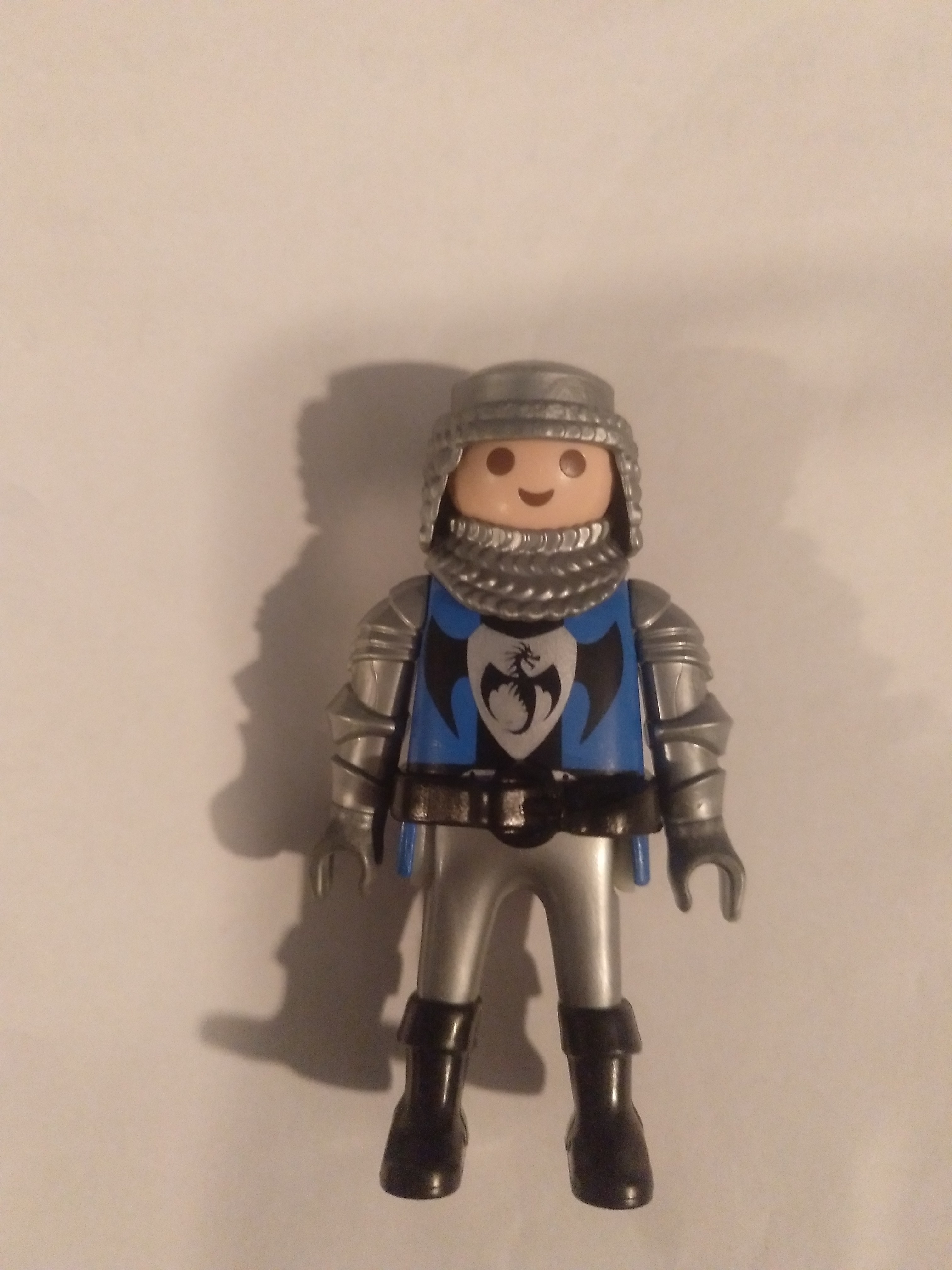 PLAYMOBIL FIGURA GUERRERO MEDIEVAL DEL DRAGON