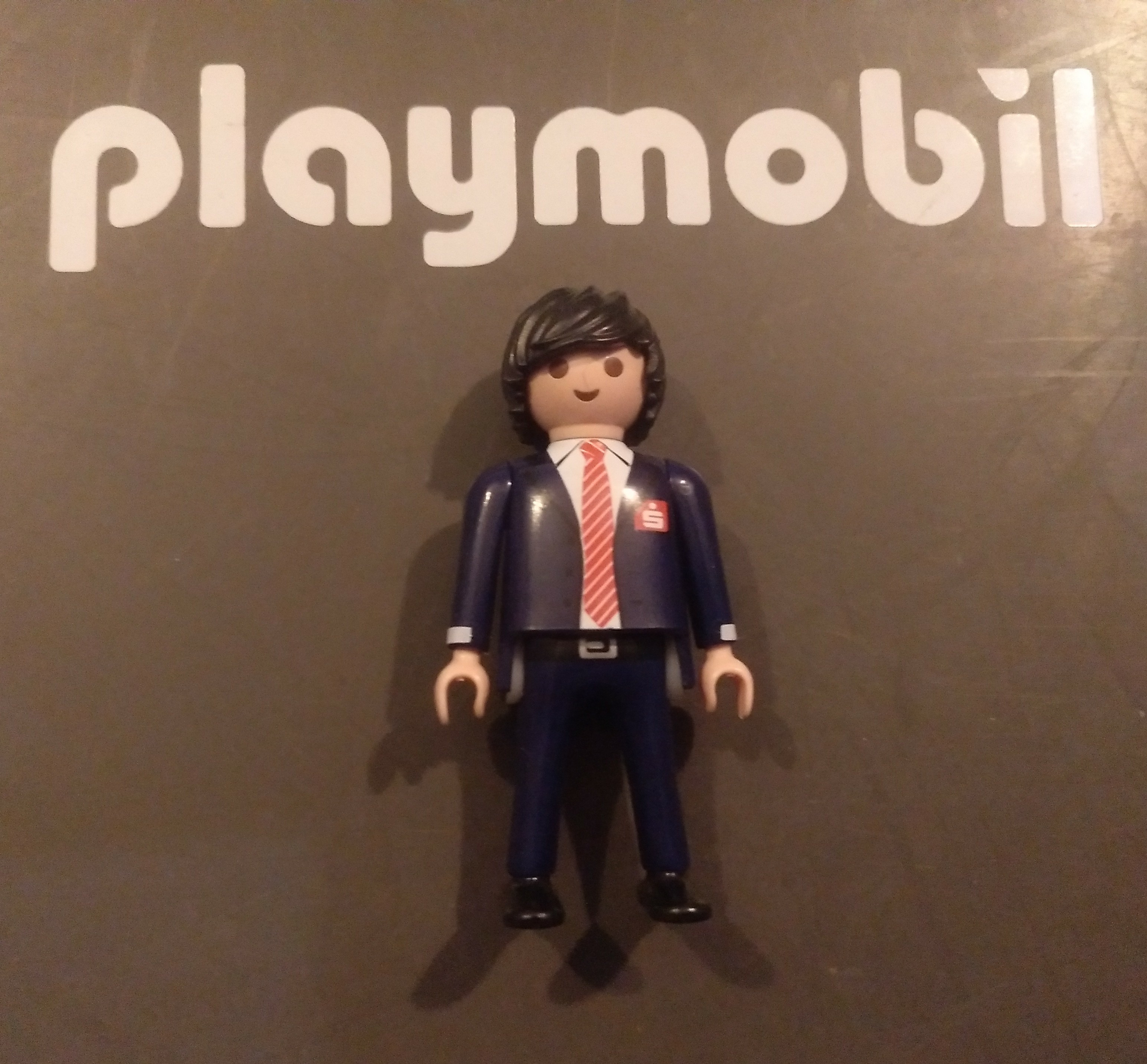 PLAYMOBIL FIGURA TRABAJADOR BANCO SPARKASSE