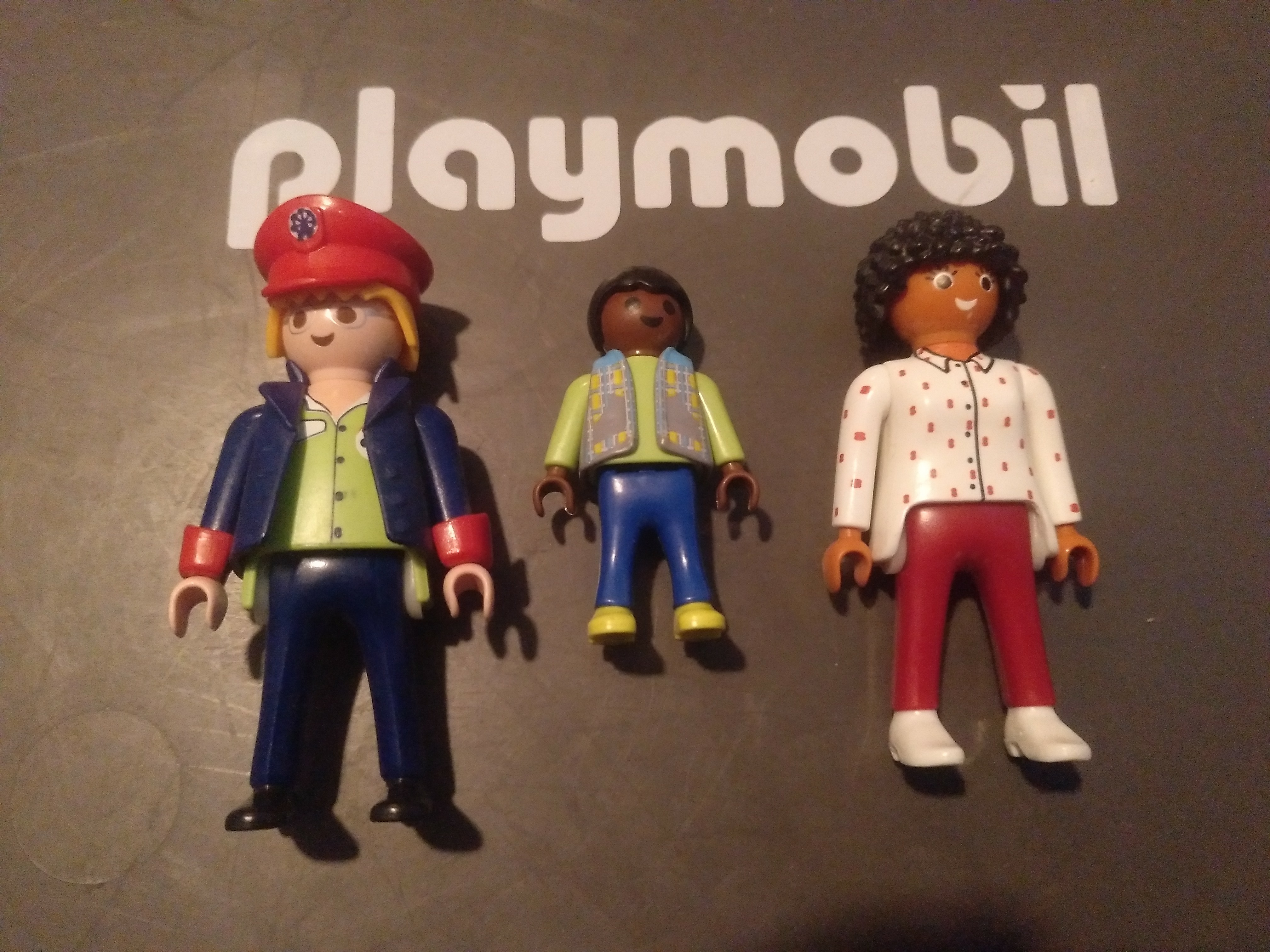 PLAYMOBIL MAQUINISTA TREN CON MUJER E HIJO EN BOLSA CERRADA