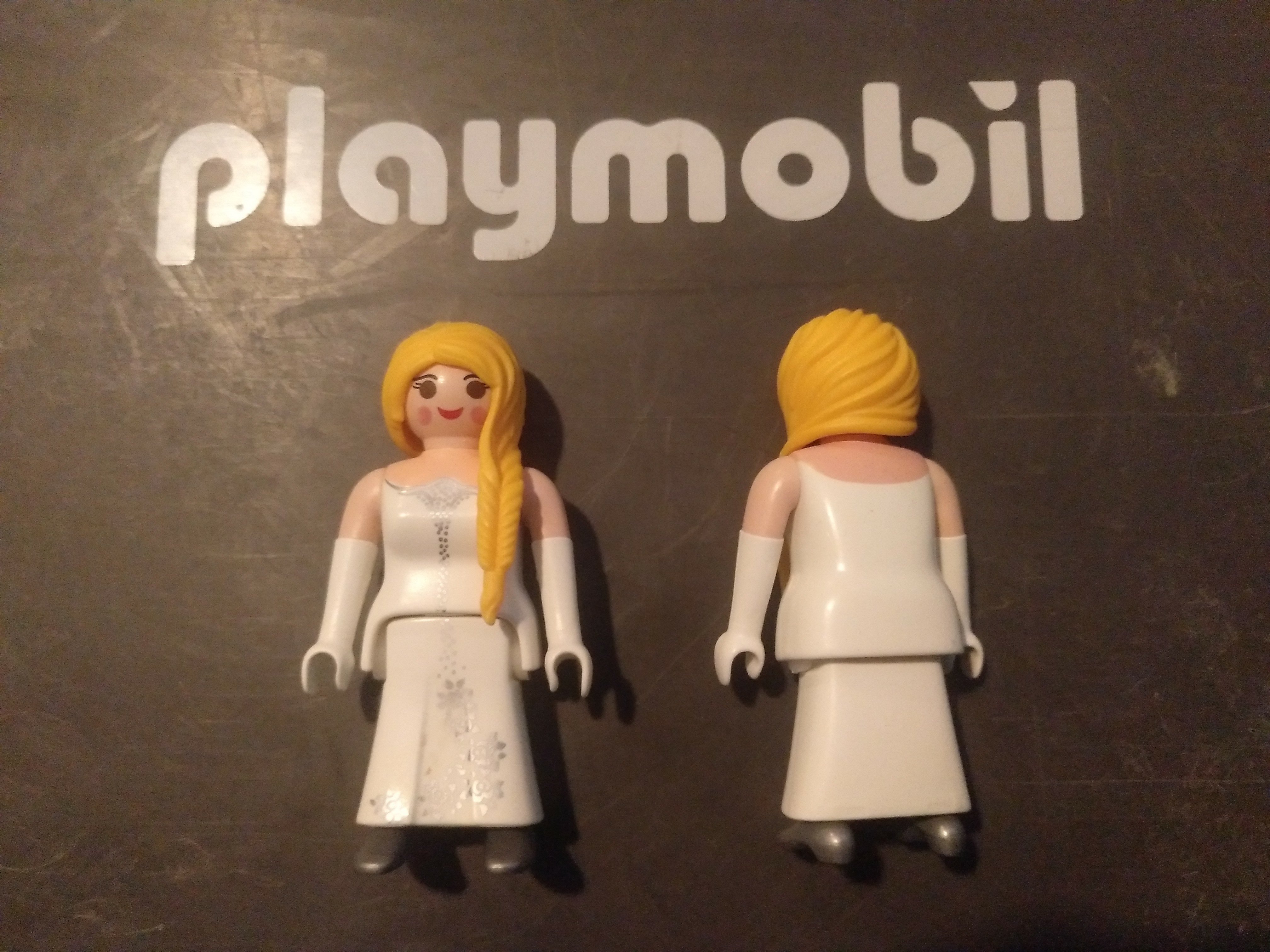 PLAYMOBIL FIGURA NOVIA RUBIA