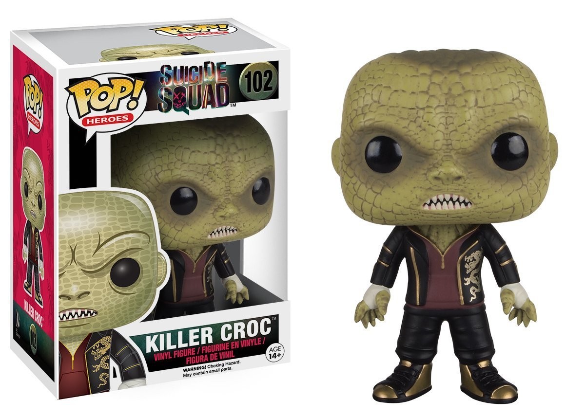 FUNKO POP ESCUADRON SUICIDA- KILLER CROC GLOW