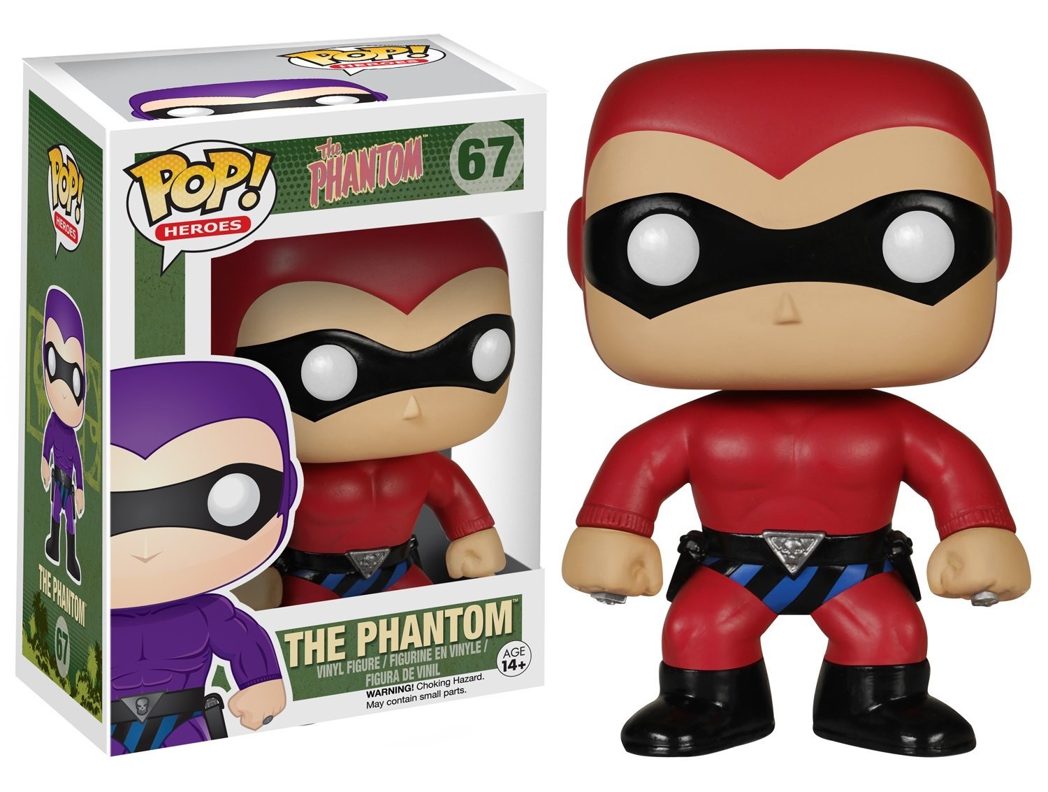 FUNKO POP EL FANTASMA - FIGURA PHANTOM ROJO