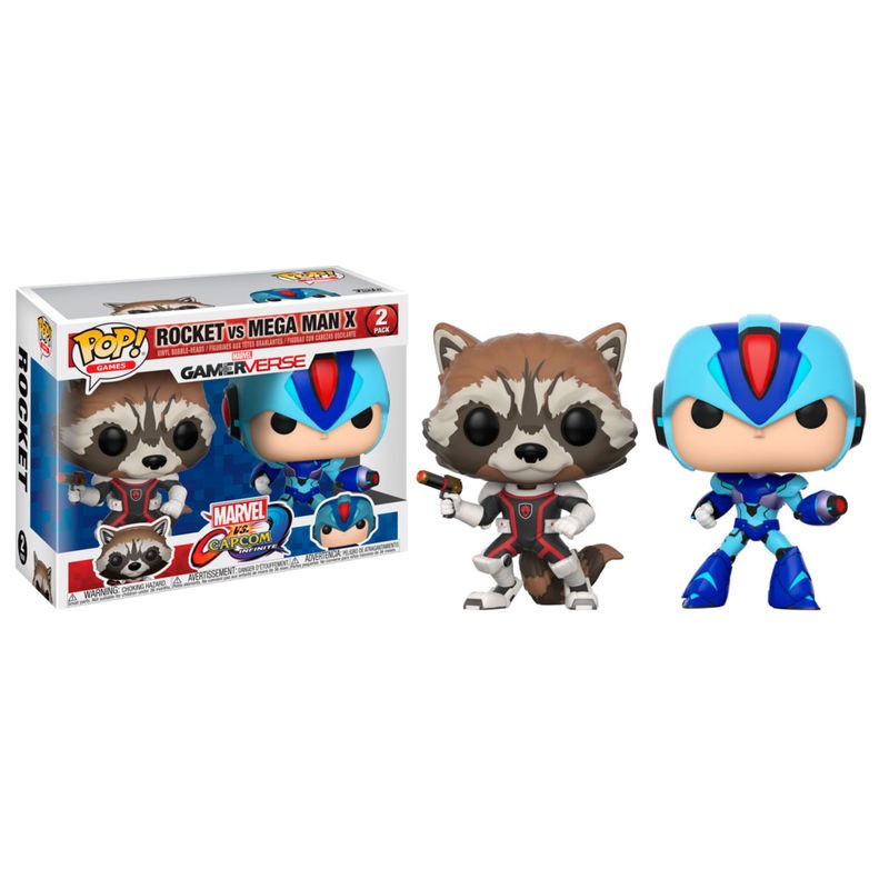 FUNKO POP ROCKET VS MEGAMAN