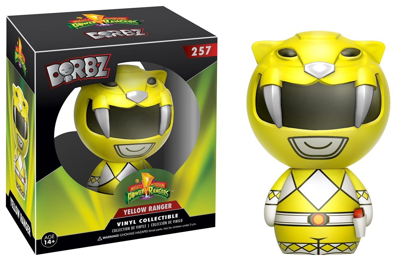 FUNKO DORBZ POWER RANGER YELLOW