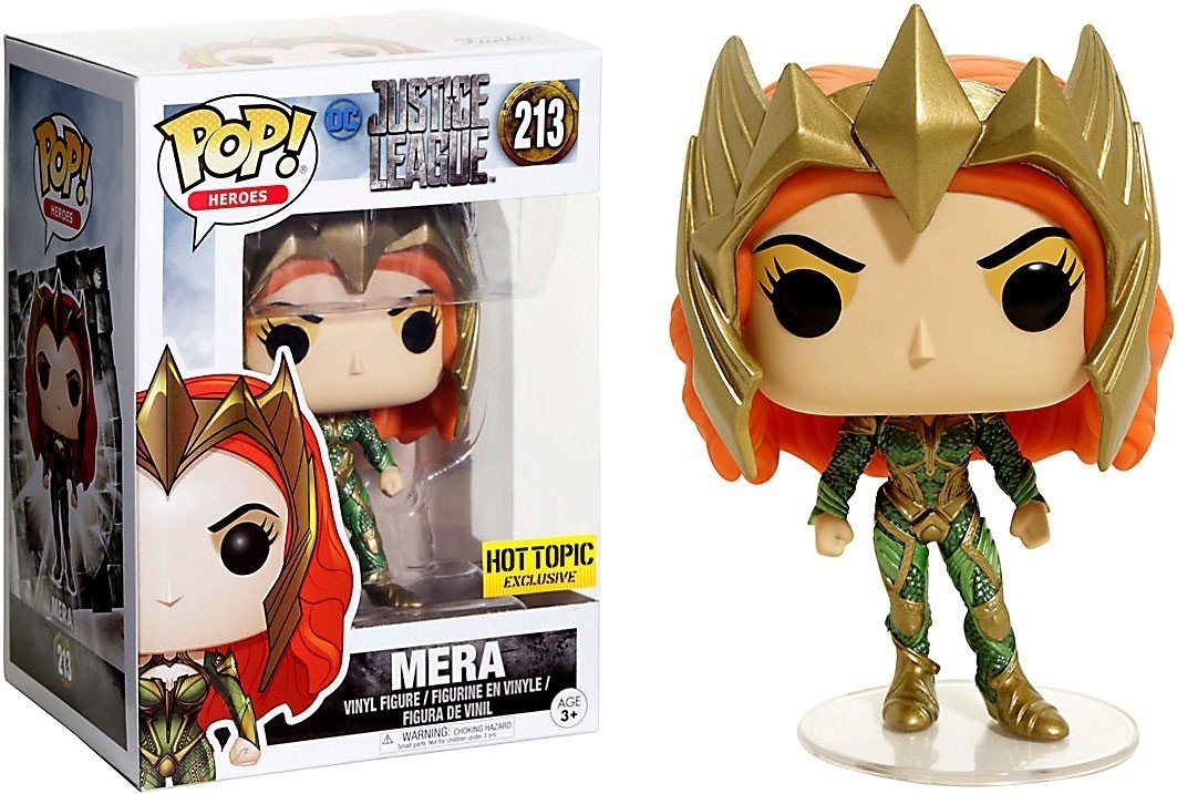 FUNKO POP MERA LIGA DE LA JUSTICIA EXCLUSIVE