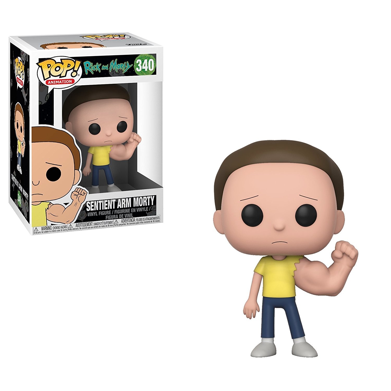 POP SENTIENT ARM MORTY , RICK AND MORTY