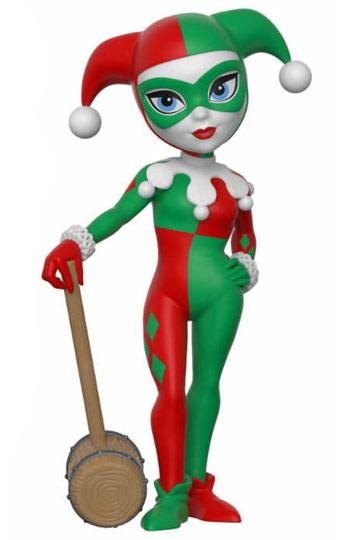 DC Comics Rock Candy Vinyl Figura Holiday Harley Quinn 13 cm