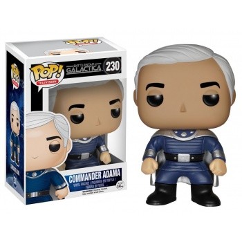 FUNKO POP BTLESTAR GALACTICA . COMMANDER ADAMA