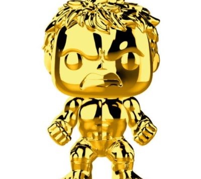 FUNKO POP MARVEL CHROME DORADO - HULK