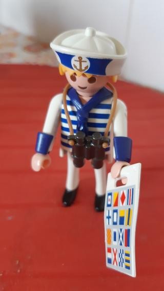 PLAYMOBIL FIGURA SERIE 14 - MARINERO