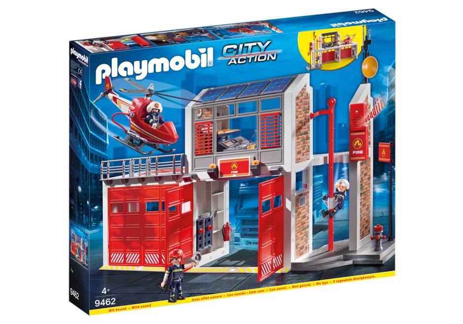 PLAYMOBIL 9262 ESTACION DE BOMBEROS
