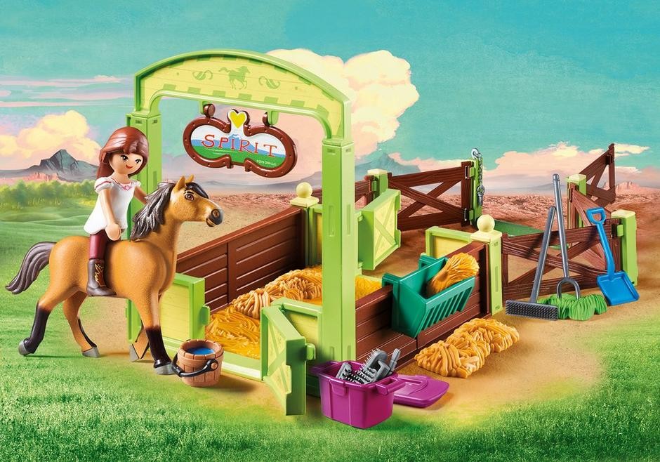 PLAYMOBIL 9478 ESTABLO LUCKY Y SPIRIT