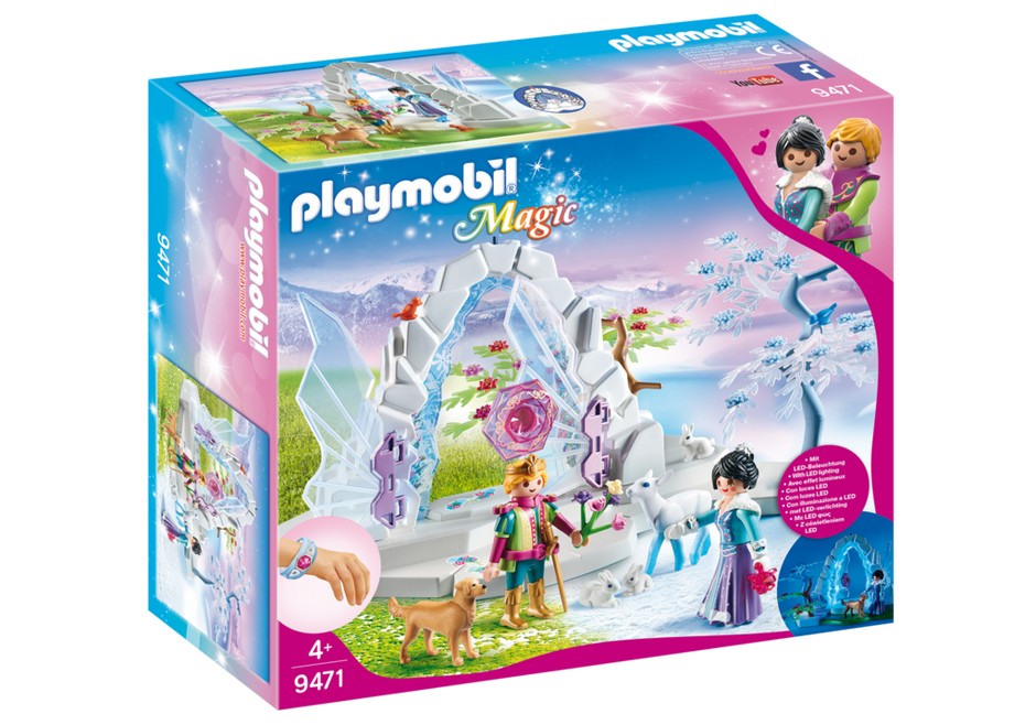 PLYMOBIL 9471 PUERTA DE CRISTAL
