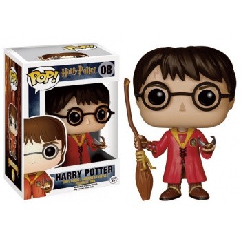 FUNKO POP HARRY POTTER CON ESCOBA QUIDDITCH