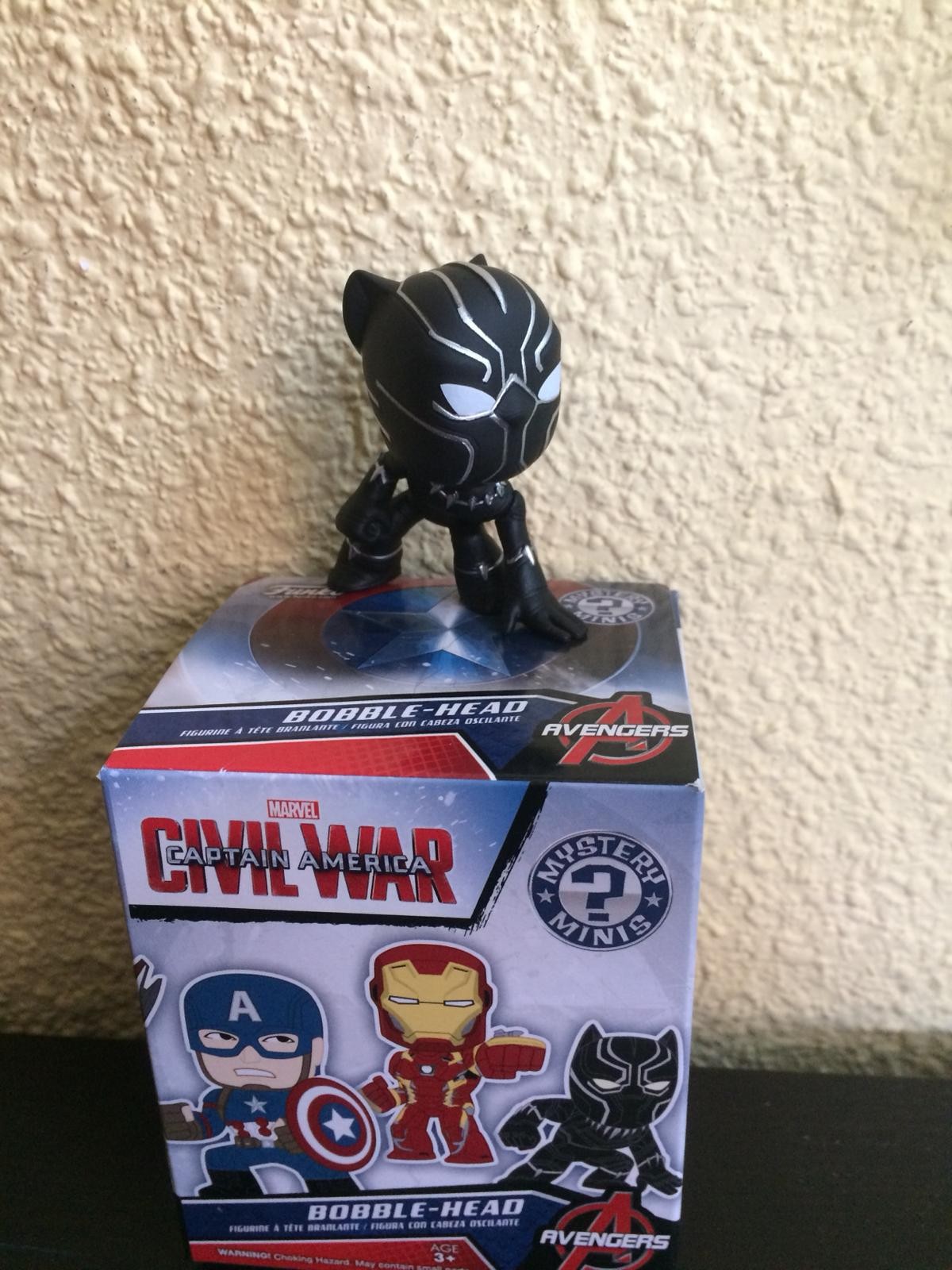 MYSTERY MINIS CIVIL WAR 3 - BLACK PANTHER