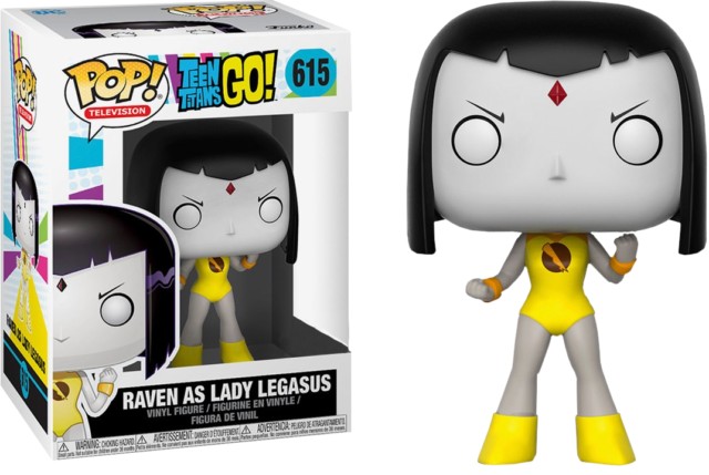 FUNKO POP TEEN TITAN GO - RAVEN ( LADY LEGASUS ) EXCLUSIVO