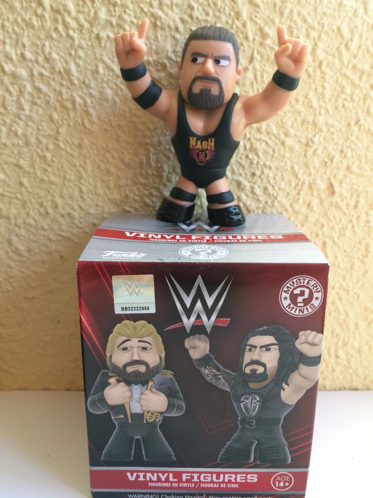 MYSTERY MINI WWE - KEVIN NASH