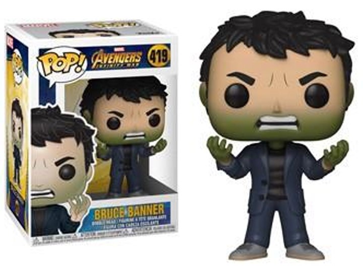 FUNKO POP INFINITY WAR S2 - BANNER WITH HULK HEAD