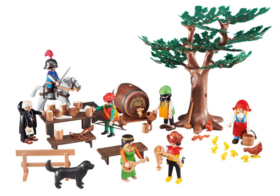 PLAYMOBIL 6464 FESTIN MEDIEVAL EN BOLSA ORIGINAL PLAYMOBIL