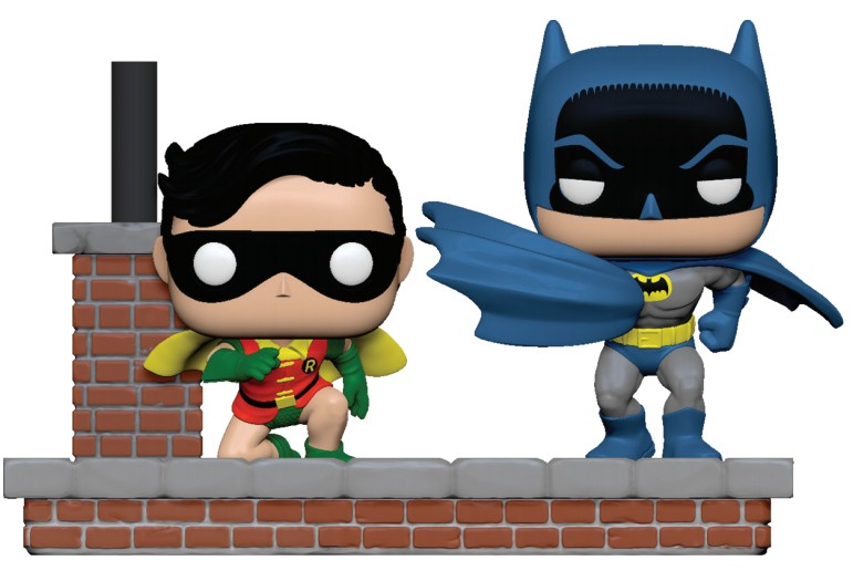 FUNKO POP BATMAN 80TH - ESCENA BATMAN Y ROBIN 1964