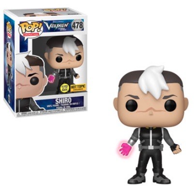 FUNKO POP VOLTRON SHIRO EXCLUSIVE GLOW IN THE DARK