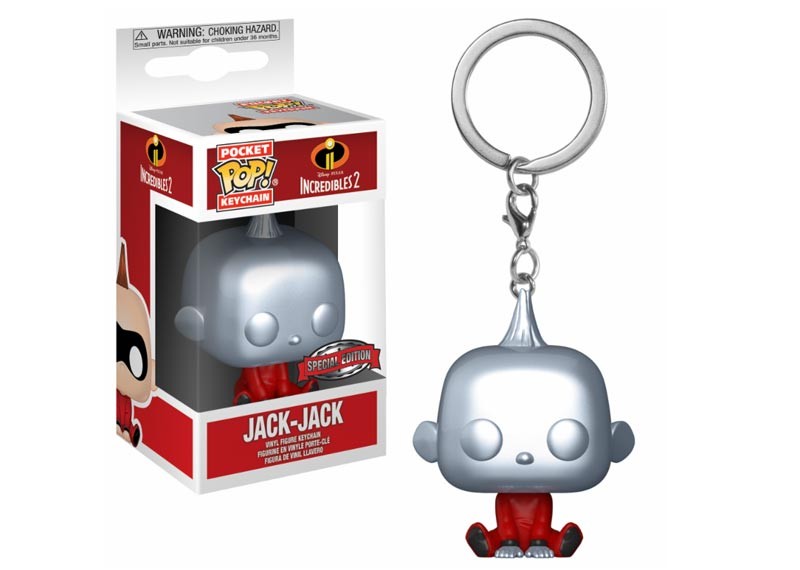 FUNKO LLAVERO JACK JACK CROMADO EXCLUSIVO