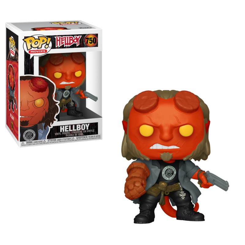 FUNKO POP HELL BOY CON BPRD TEE