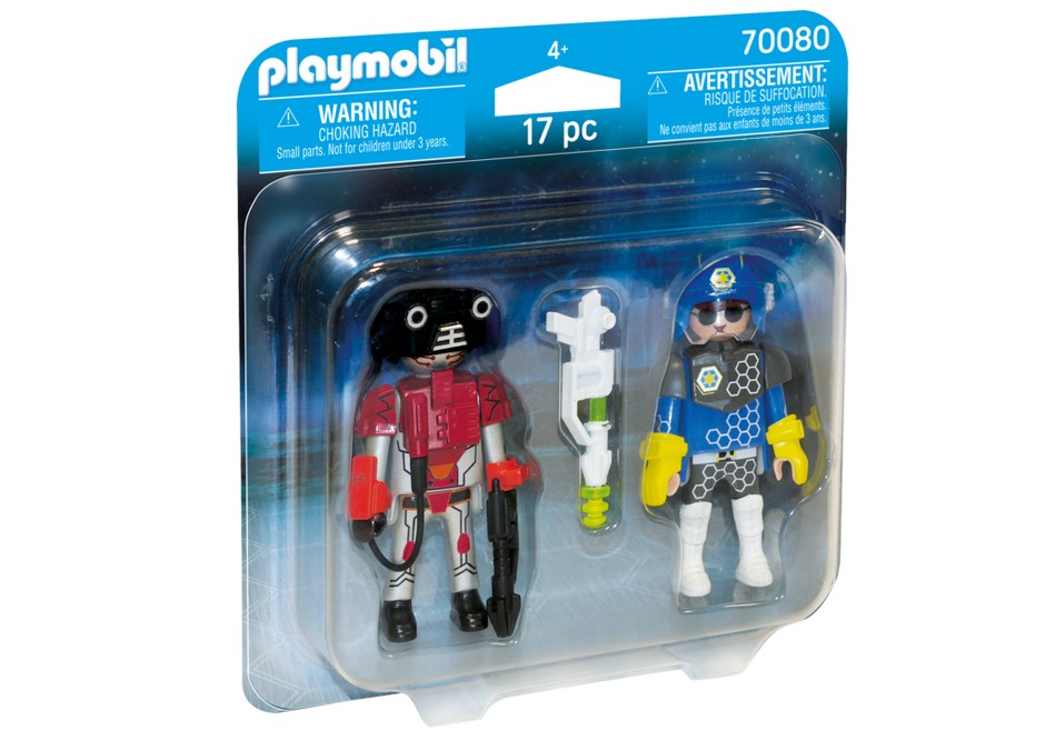 PLAYMOBIL 70080 DUO PACK FIGURAS DEL ESPACIO