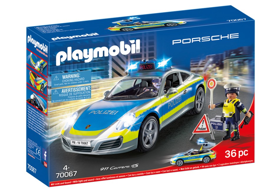 PLAYMOBIL 70067 PORSCHE POLICIA ALEMAN
